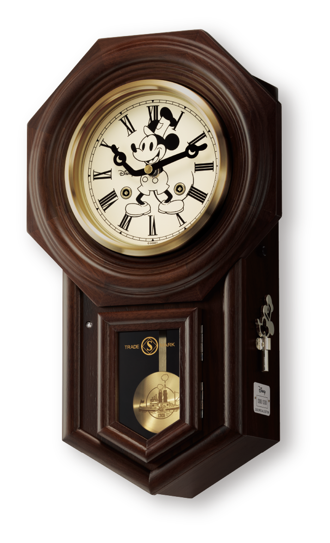 蒸気船ウィリー掛け時計 数量限定