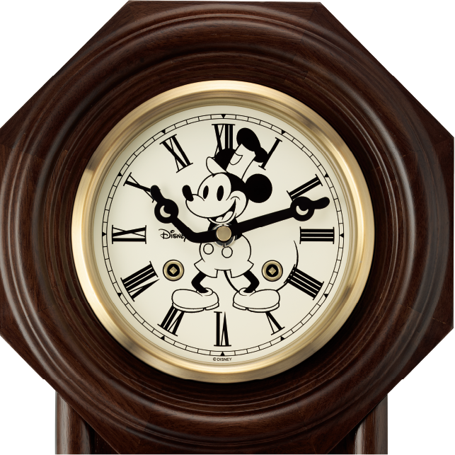 蒸気船ウィリー掛け時計 数量限定